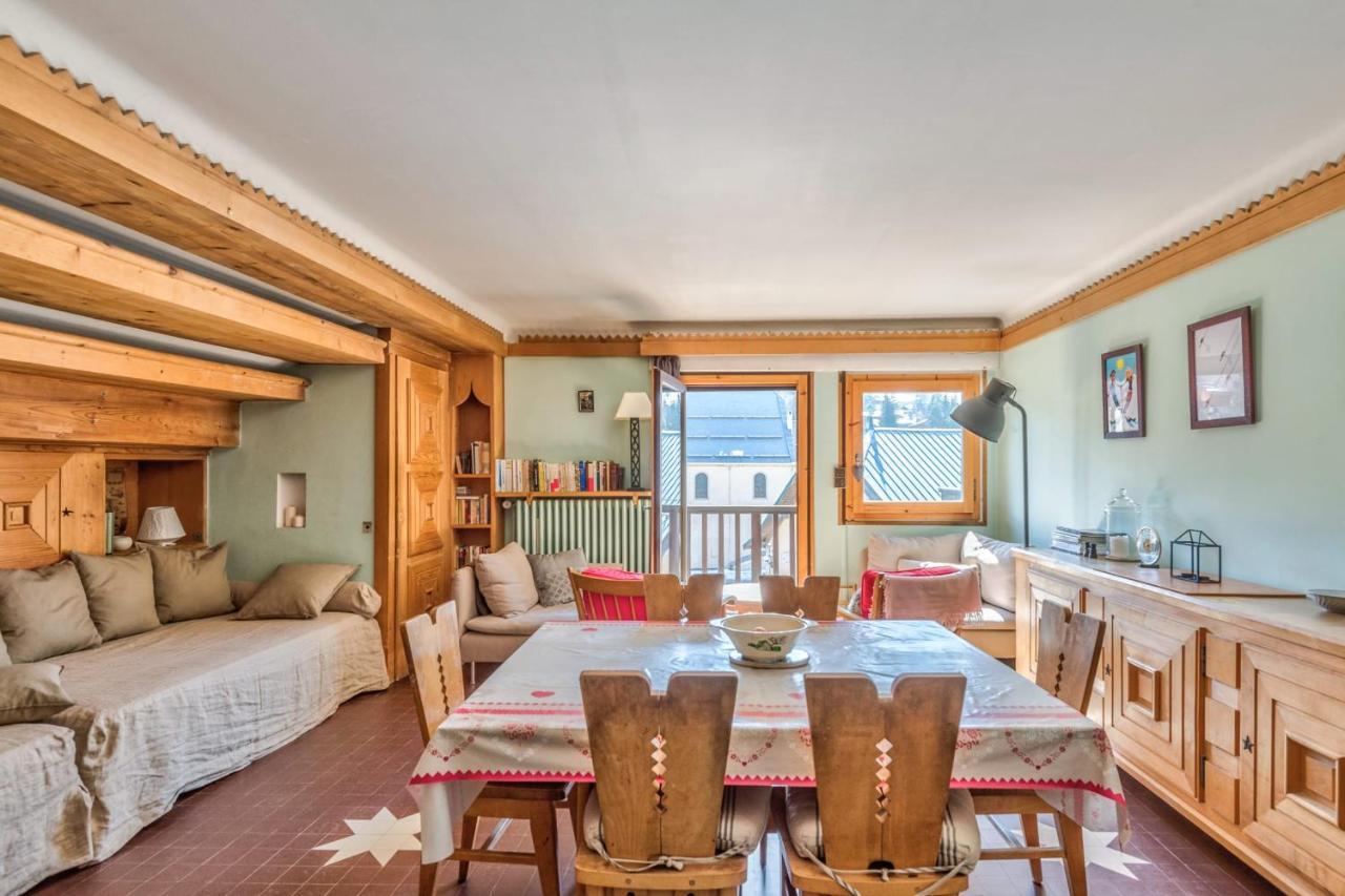 Appartement Du Flocon - Welkeys Megève Kültér fotó
